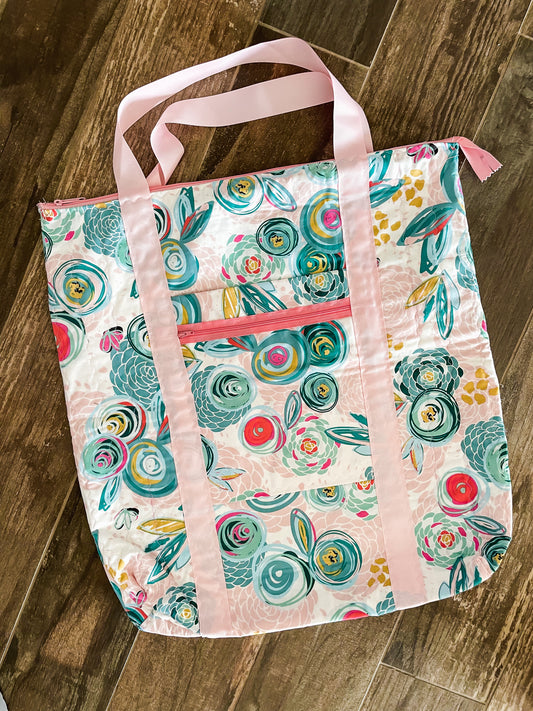 Pink Blossom Fanciful Tote